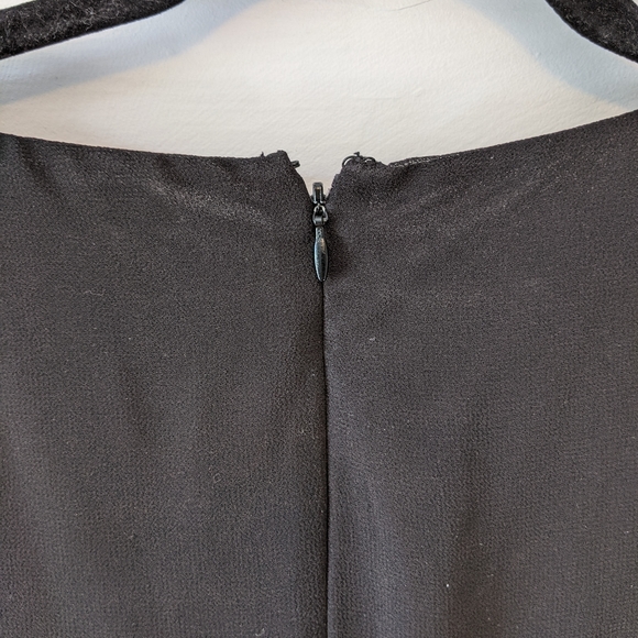 Suzy Shier Peacock Feather Sequin Dress - Picture 5 of 5